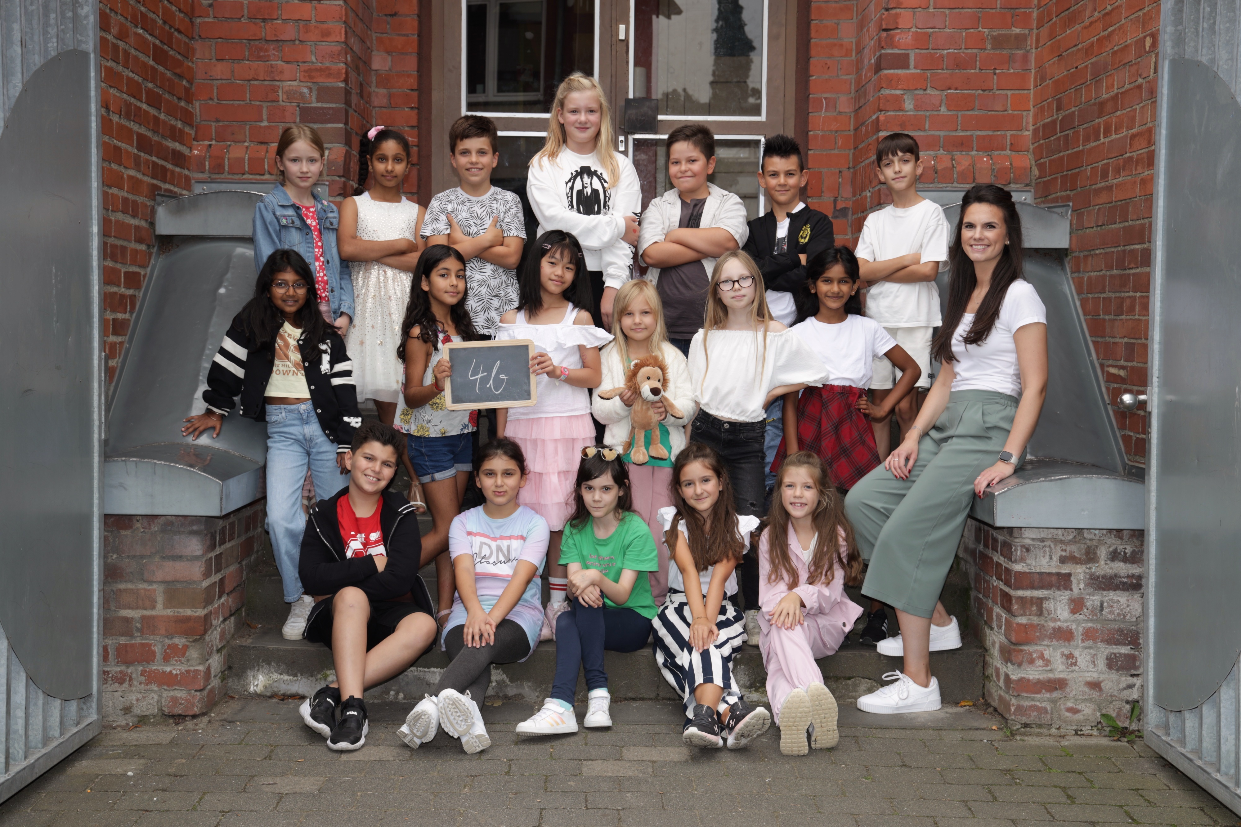 Klassenfoto Klasse 4b 2023
